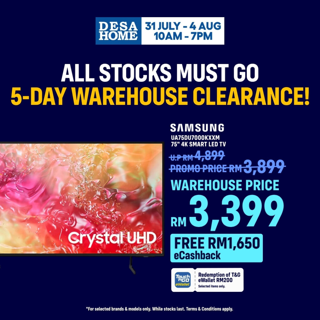 Desa Home Warehouse Sale TV2 2